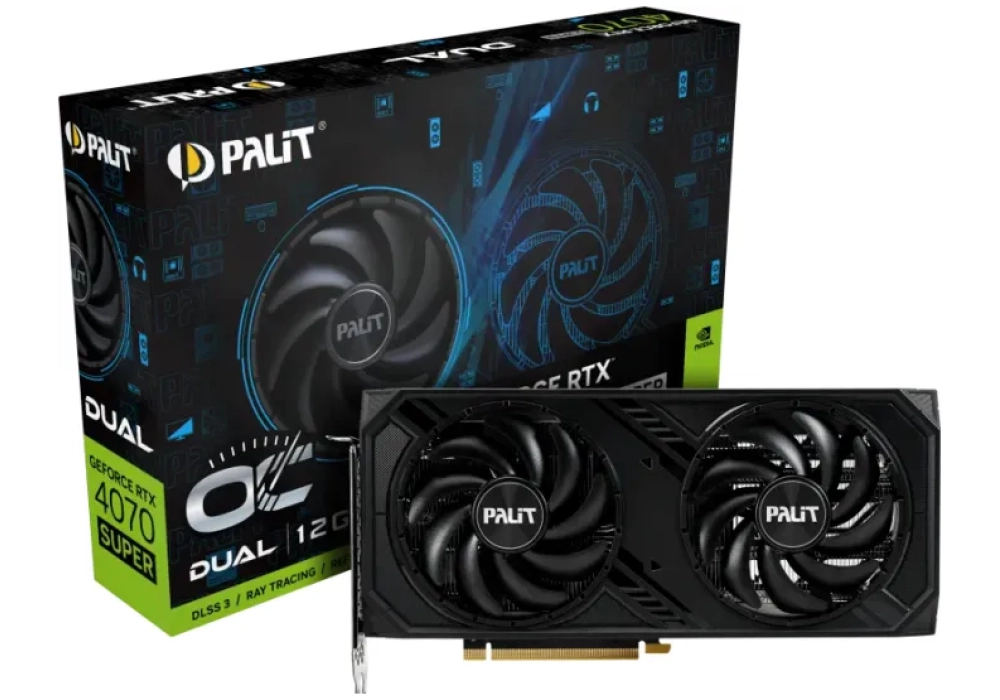 Palit GeForce RTX 4070 SUPER Dual OC 12 GB