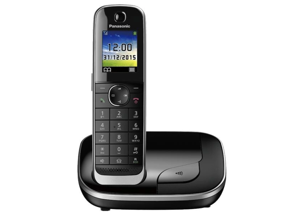 Panasonic Téléphone sans fil KX-TGJ310SLB Noir
