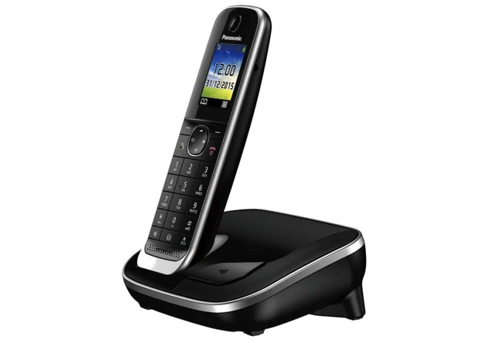 Panasonic Téléphone sans fil KX-TGJ310SLB Noir - KX-TGJ310SLB 