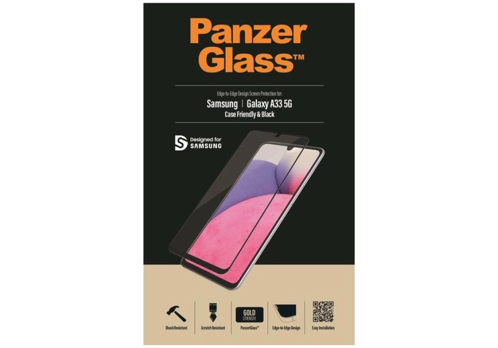 Panzerglass Case Friendly AB Galaxy A33 5G
