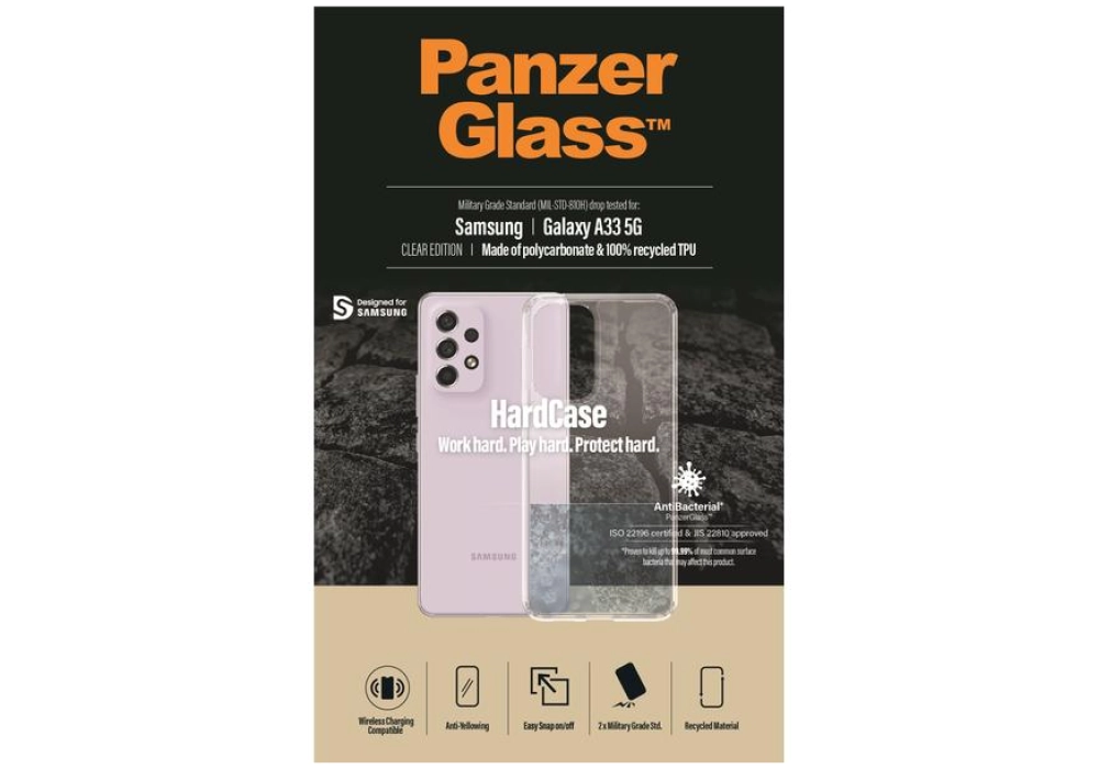 Panzerglass HardCase AB Galaxy A33 5G (Transparent)