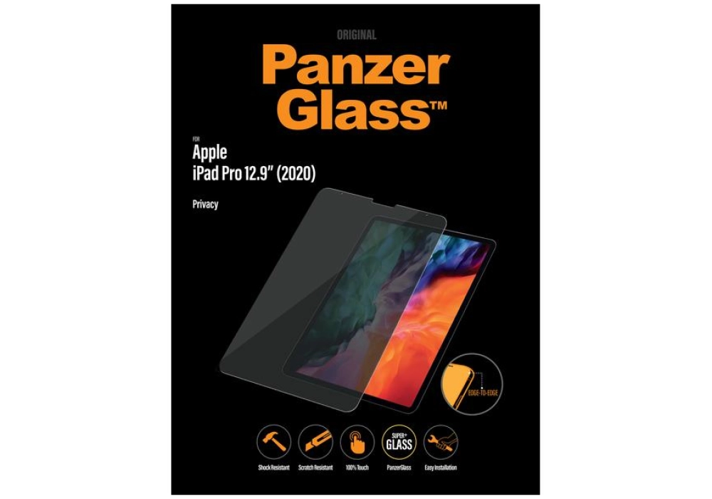 Panzerglass Protecteur d'écran Privacy iPad Pro 12.9" 2020/2021 12.9 "