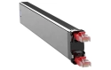 Patchbox Cassette Câble patch slim 365 Cat 6A, STP, 0.8 m, Rouge