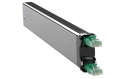 Patchbox Cassette Câble patch slim 365 Cat 6A, STP, 0.8 m, Vert