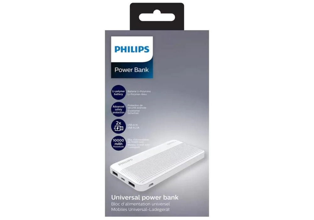 Philips Batterie externe DLP7719N/04 10000 mAh