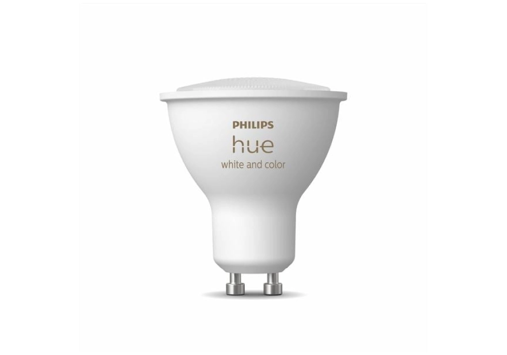 Philips Hue Ampoule White & Color Ambiance, GU10, BT