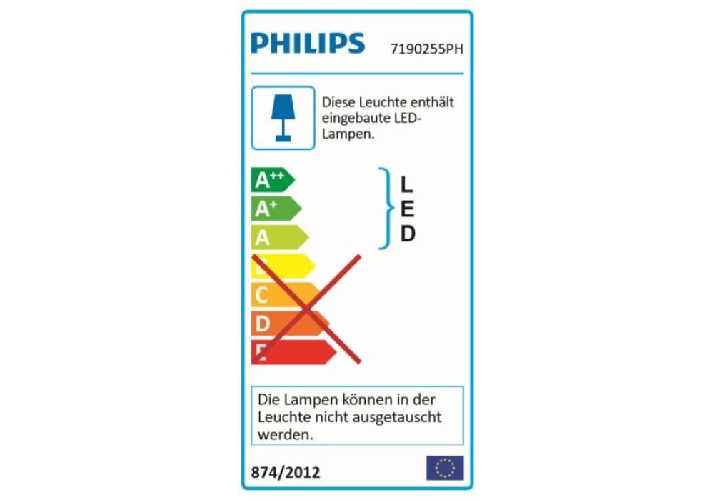 Philips Hue Bande lumineuse LED 2m Base, Bluetooth Version 4 (2020)