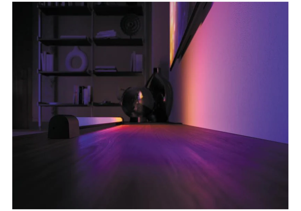 Philips Hue Play gradient, Tube lumineux, noir, 75 cm
