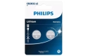 Philips Lithium CR2032 2 Pièce/s