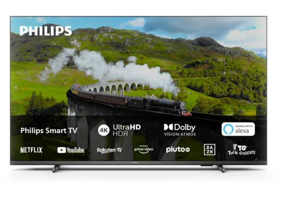 Philips TV 65PUS7608/12 65", 3840 x 2160 (Ultra HD 4K), LED-LCD