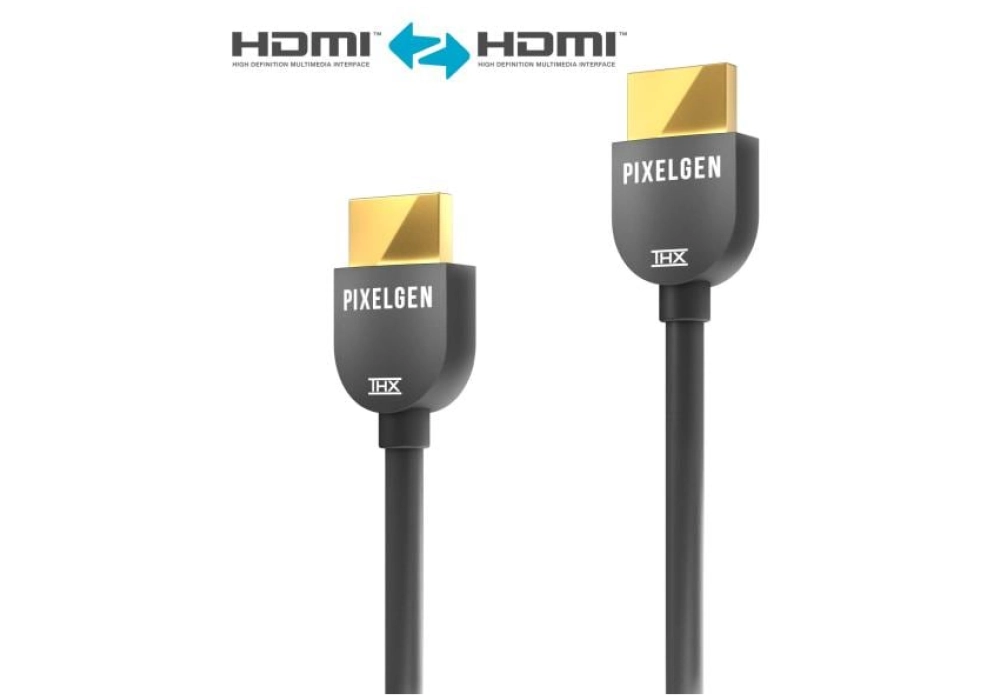 PIXELGEN Câble HDMI - HDMI, 5 m