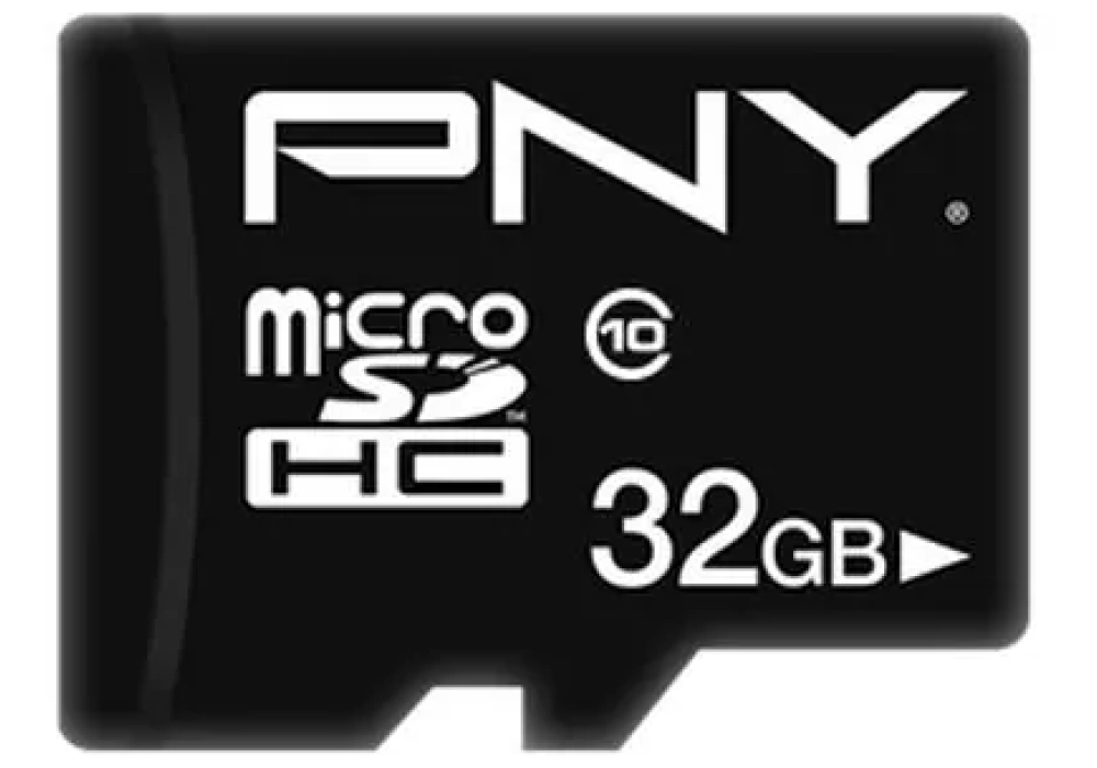 PNY Carte microSDHC Performance Plus 32 GB
