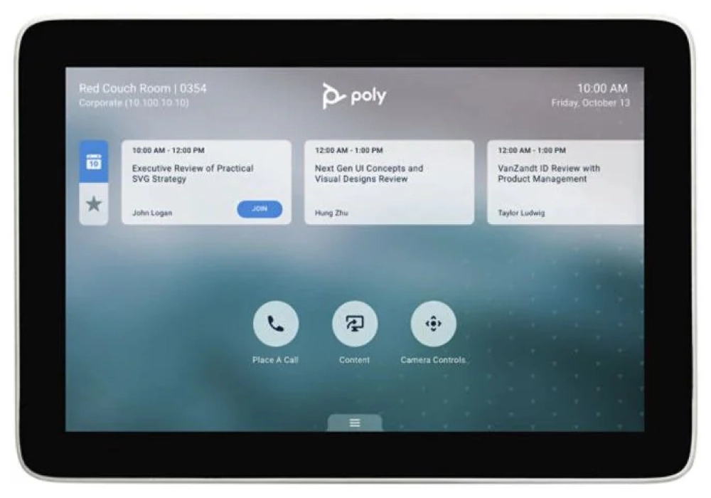 Poly Studio X30 avec écran tactile TC8 4K/UHD 30 fps