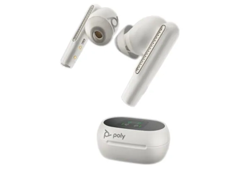Poly Voyager Free 60+ MS USB-C, Blanc