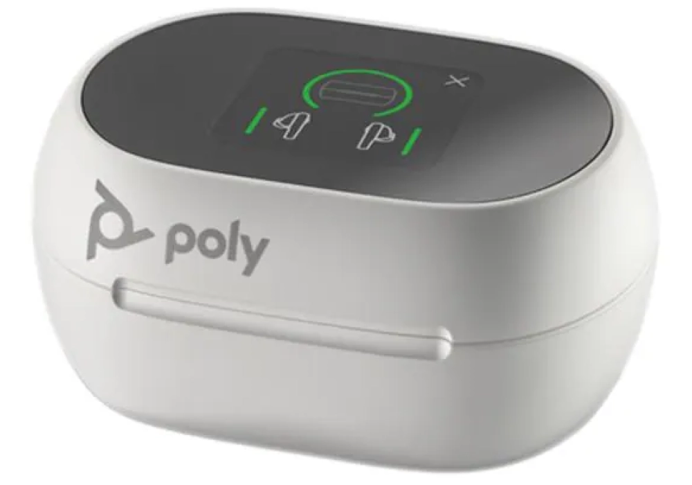 Poly Voyager Free 60+ UC USB-A, Blanc