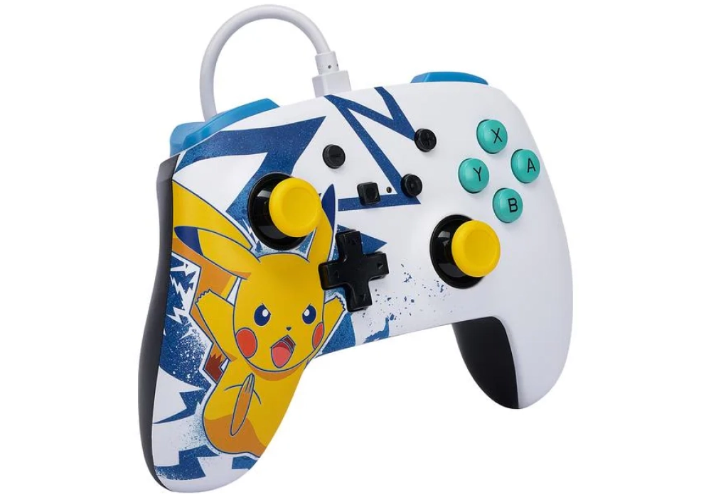 Power A Enhanced Wired Controller (Pikachu High Voltage)