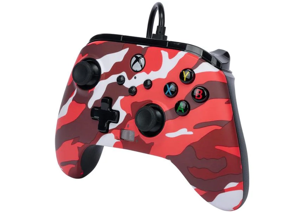 Power A Enhanced Wired Controller (Red Camo)