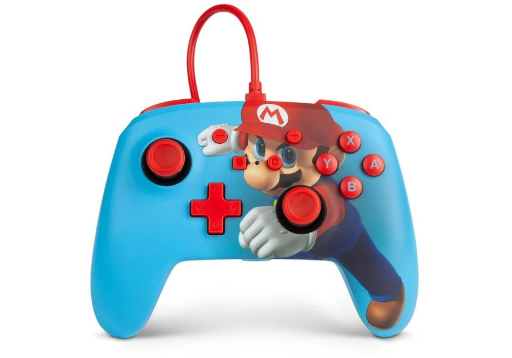 Power A Enhanced Wired Controller Mario Punch