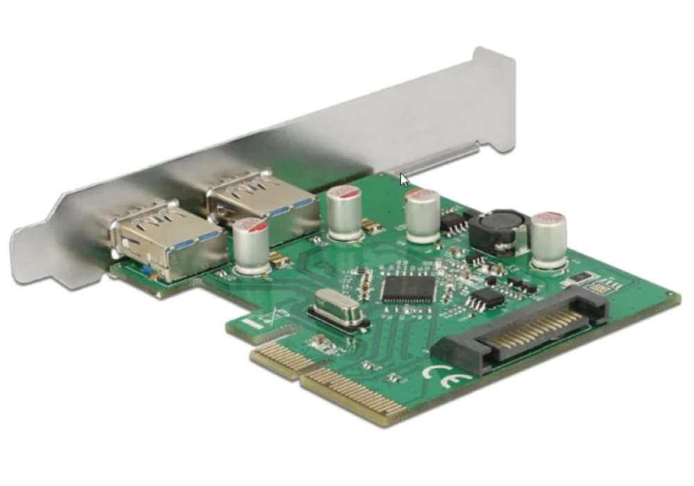 Delock Carte PCI Express 89554 USB 3.1 Gen2 - 2x USB-A