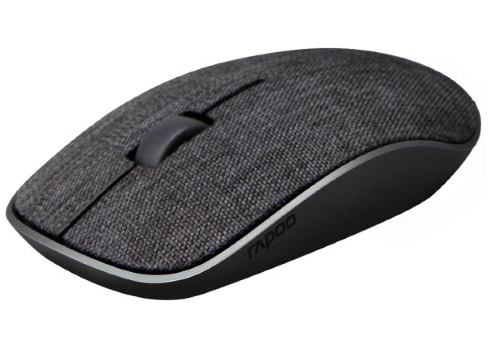 Rapoo M200 Plus Fabric Mouse (Black)
