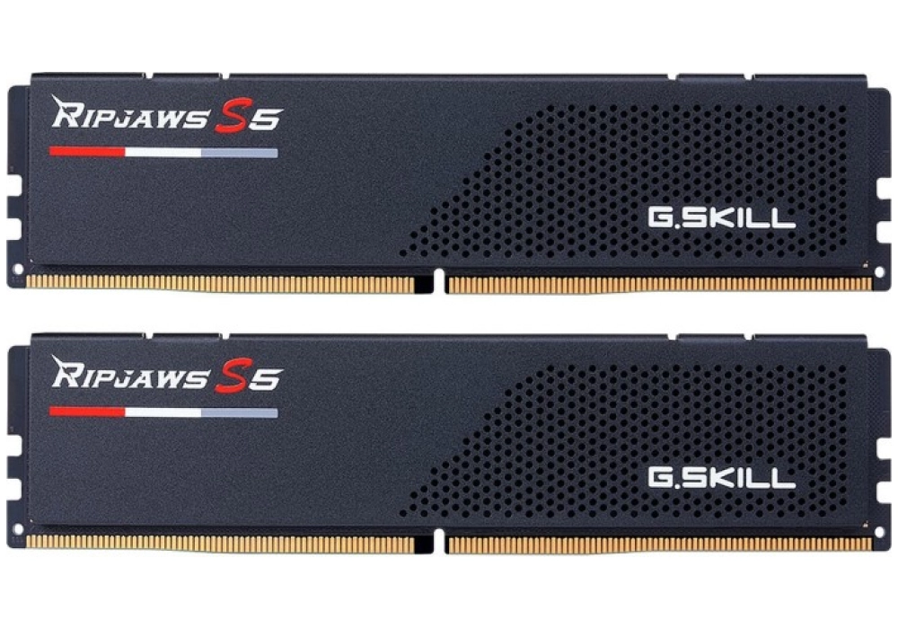 G.Skill Ripjaws S5 DDR5-6000 - 64GB (2x 32GB - CL32 - Noir)
