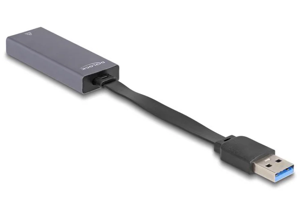 Delock Adaptateur USB Type-A à 2.5 Gigabit LAN, slim
