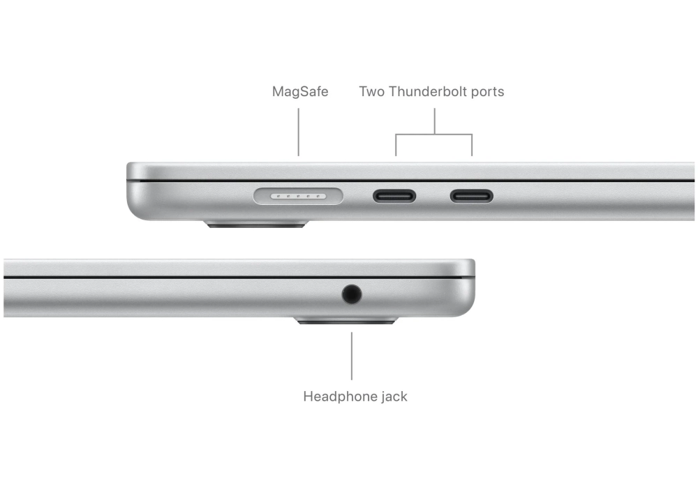 Apple MacBook Air 15" 2024 M3 10C GPU / 512 GB / 16 GB Argent