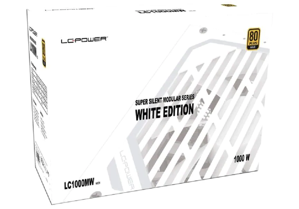 LC-Power LC1000M V2.31 1000 W (Blanc)