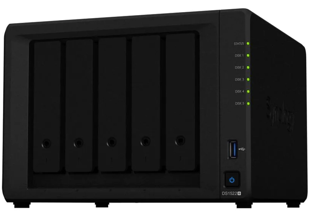 Synology NAS DiskStation DS1522+ 5-bay Synology Enterprise HDD 20 TB