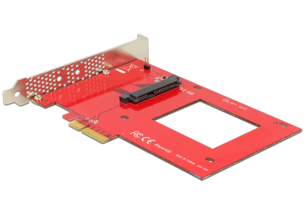 DeLOCK PCIe card > 1 x U.2 NVMe