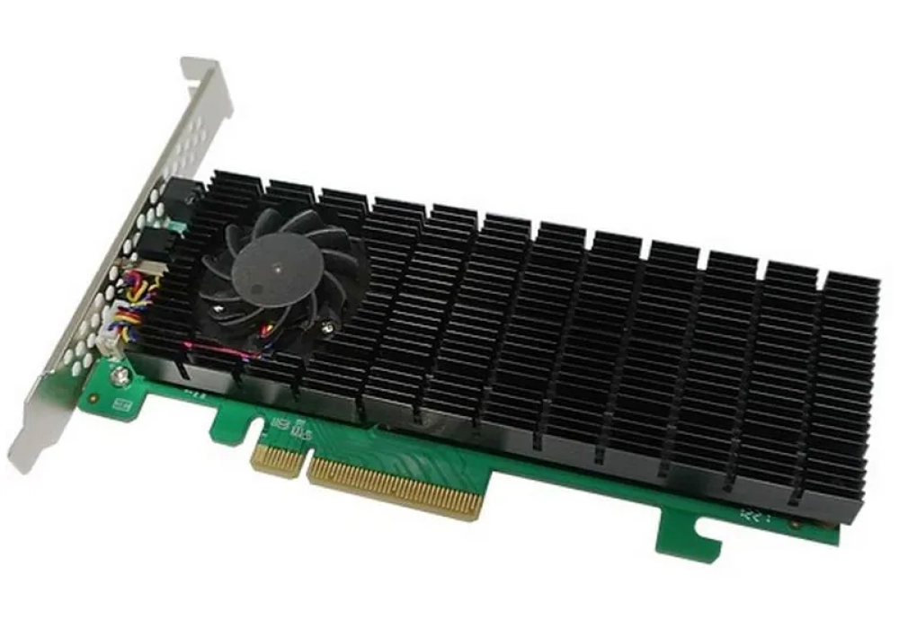 Highpoint Contrôleur RAID SSD6202A PCI-Ex8v3 - 2x M.2 NVMe, bootable