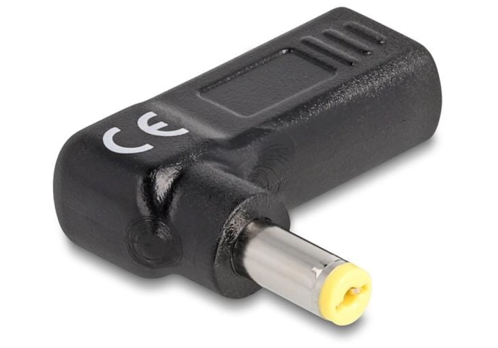 DeLOCK Adaptateur USB-C vers 5.5 x 2.1 mm 90°