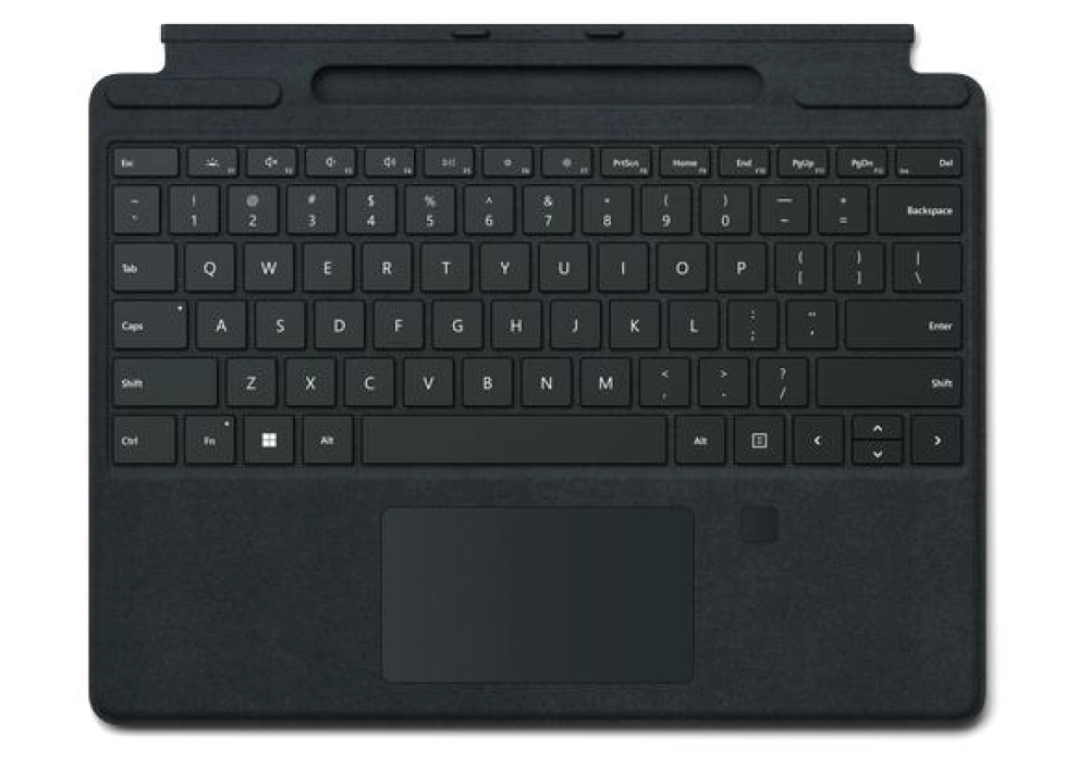 Microsoft Surface Pro 8 / 9 / X Signature Keyboard + Fingerprint (Noir - CH)