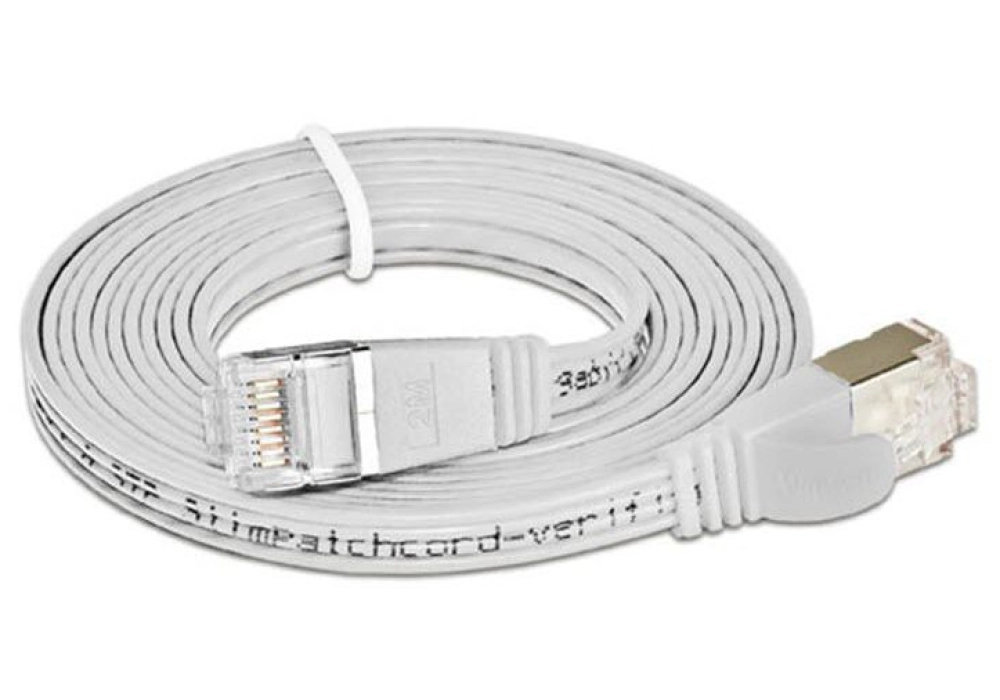 Wirewin CAT6 Shielded Slim Network Cable (White) - 20.0 m 