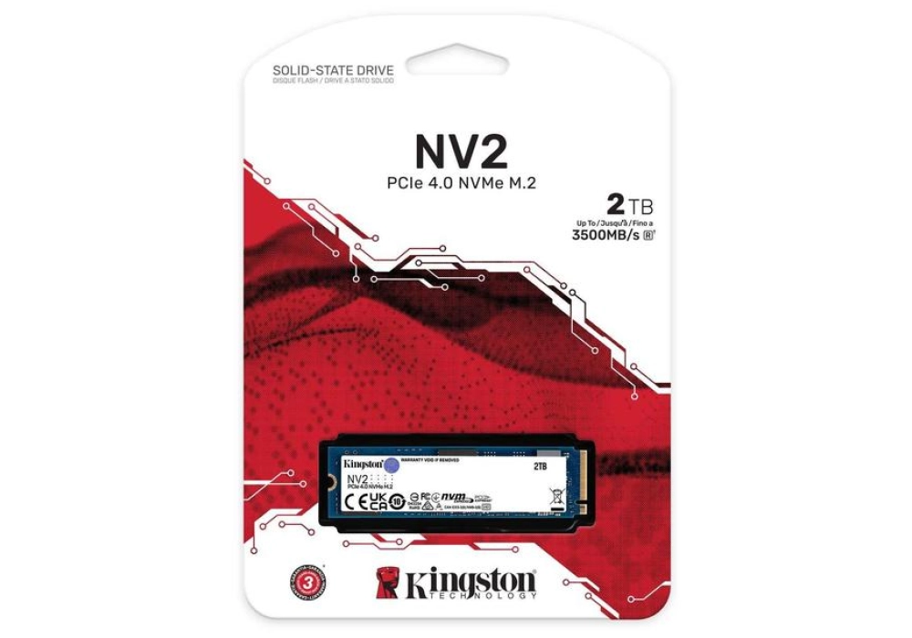 Kingston SSD NV2 M.2 2280 NVMe - 2 TB
