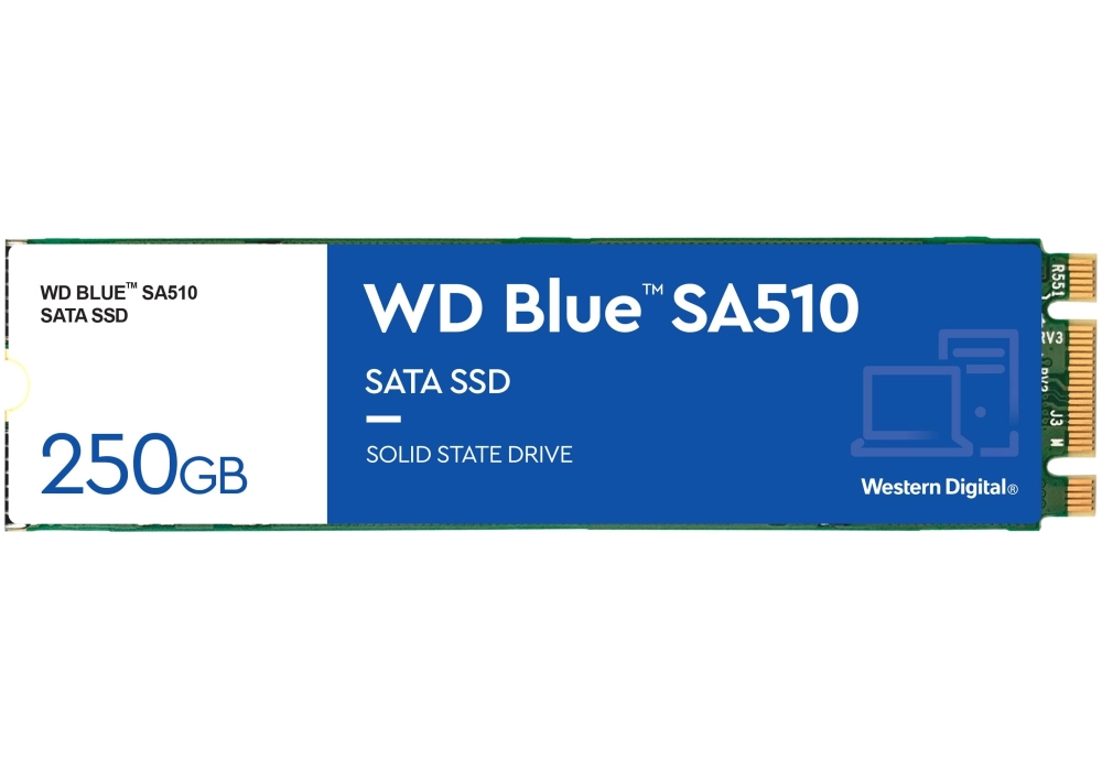 WD Blue SA510 SSD M.2 SATA - 250GB