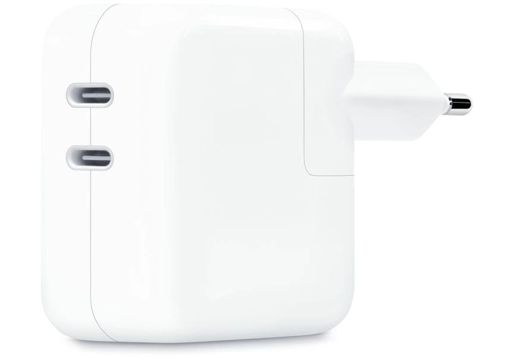 Apple Bloc d'alimentation 35 W Dual USB‑C