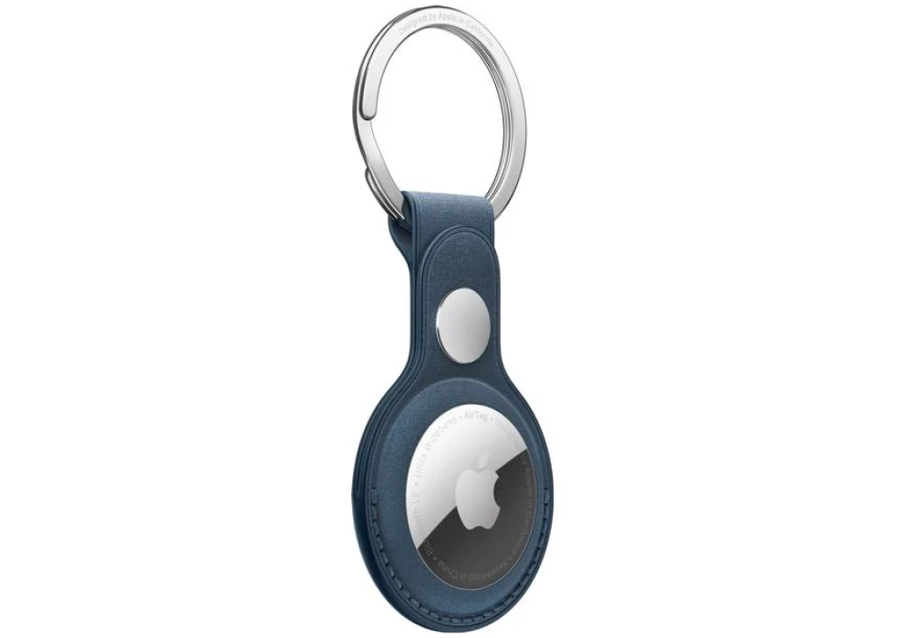 Apple Porte-clés AirTag en tissu fin Pacific Blue