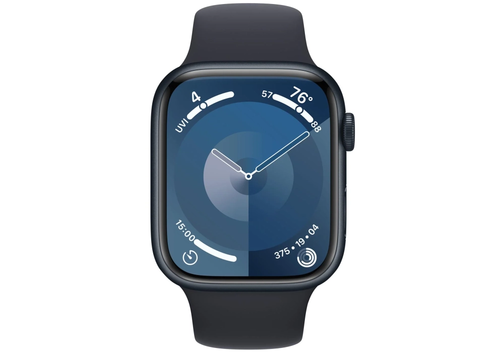 Apple Watch Series 9 45 mm Alu Minuit Sport M/L