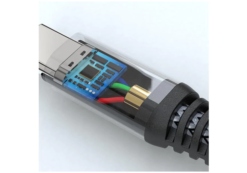 4smarts Câble USB 2.0 PremiumCord 100W USB C - USB C 3 m