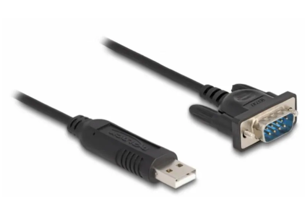 Delock Adaptateur sériel Connecteur USB A - Prise série