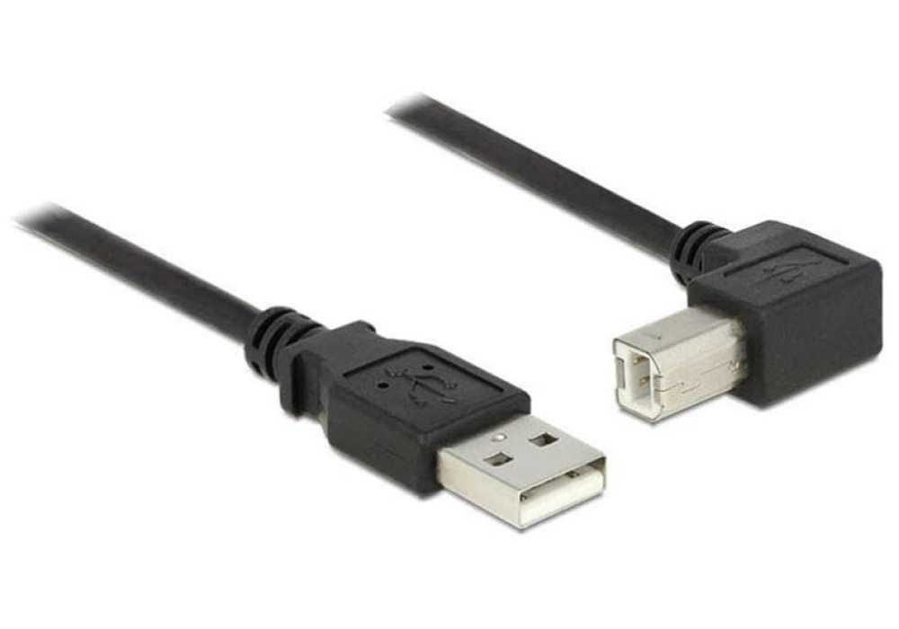 DeLOCK Câble USB 2.0 USB-A - USB-B - 90° - 1.0 m