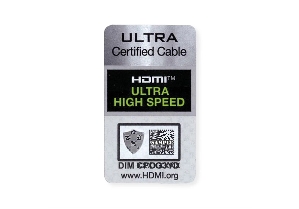 ROLINE ATC Câble HDMI avec Ethernet Ultra HD 8K, M/M, noir - 1.0 m
