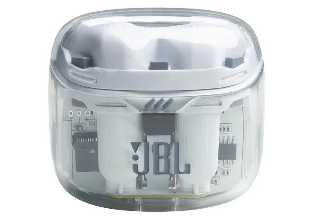 JBL Tune Flex Ghost Edition Blanc