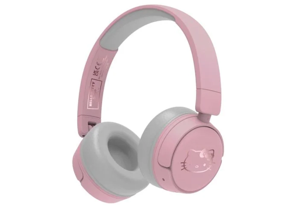 OTL Casques extra-auriculaires Hello Kitty Rose; Blanc