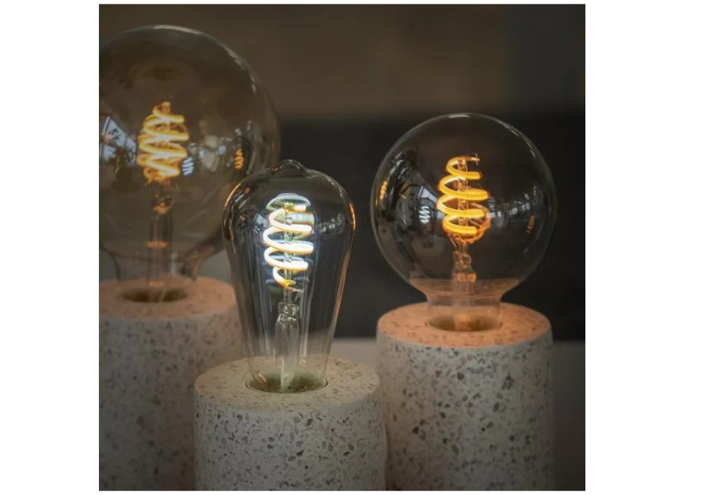 hombli Ampoule Smart Filament Bulb, E27, 5.5 W, Smokey