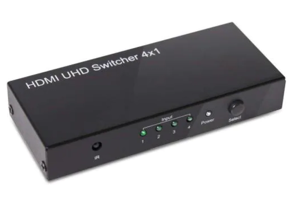 Club 3D Boîte de commutation HDMI 2.0 UHD 4 Ports