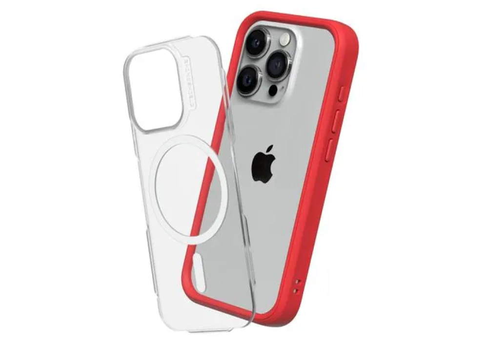 Rhinoshield Mod NX MagSafe iPhone 15 Pro Rouge