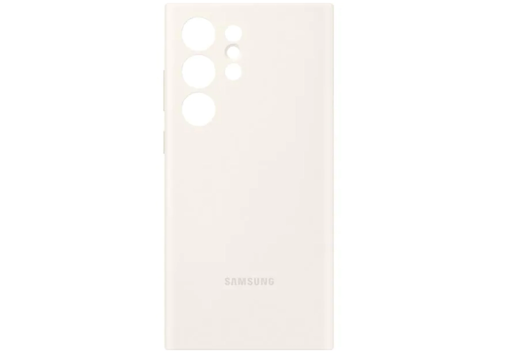 Samsung Coque arrière Silicone Galaxy S23 Ultra Coton