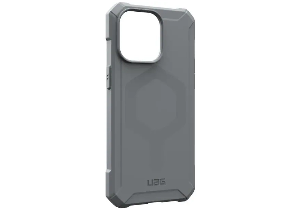 UAG Coque arrière Essential Armor iPhone 15 Pro Max Silver